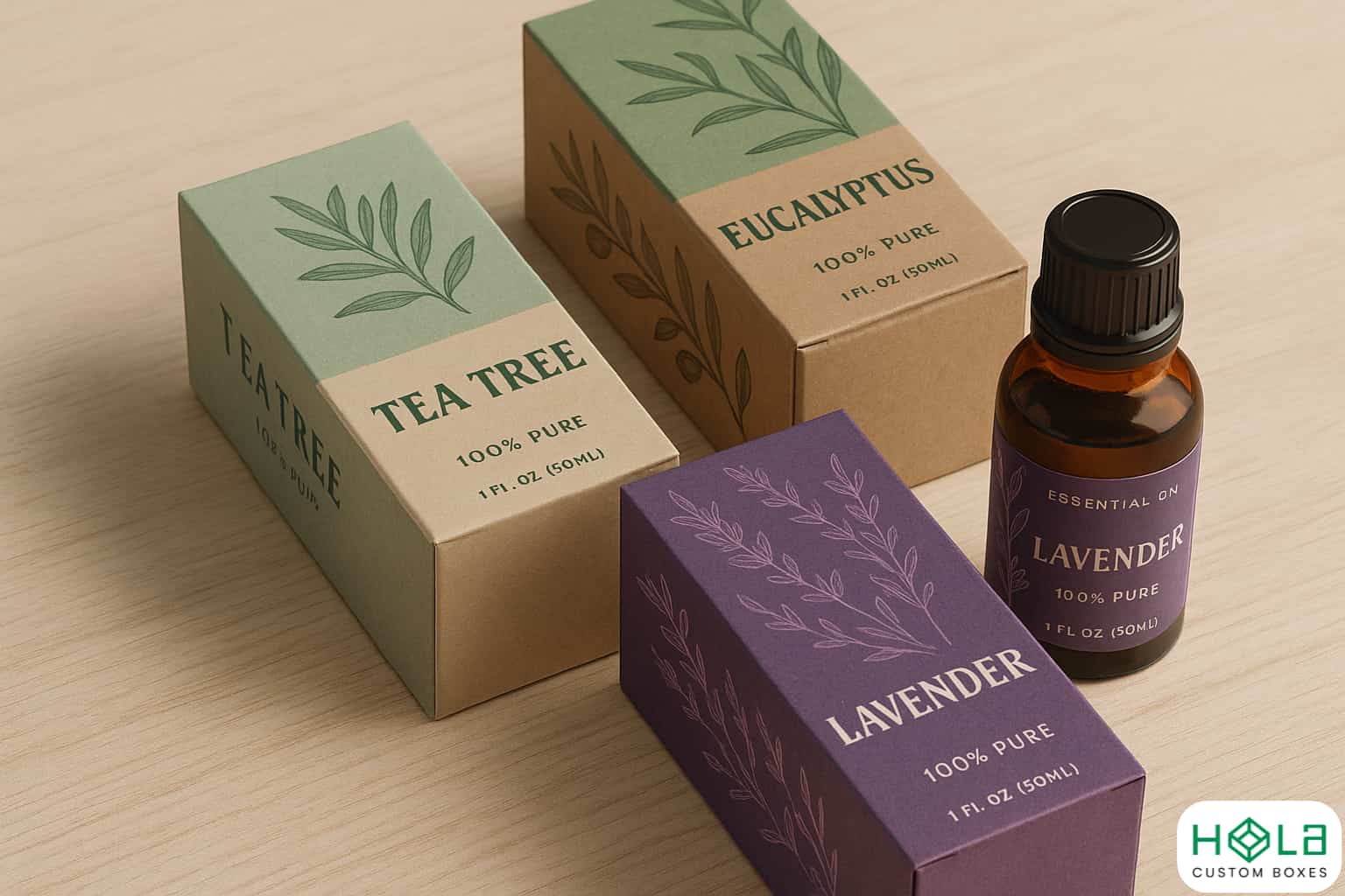 custom beard oil boxes